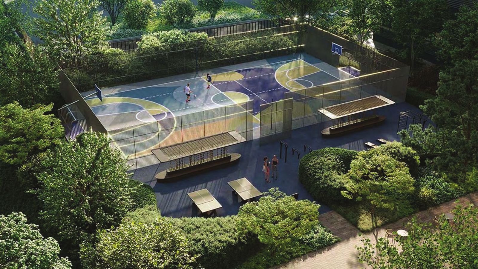 Sports oasis court